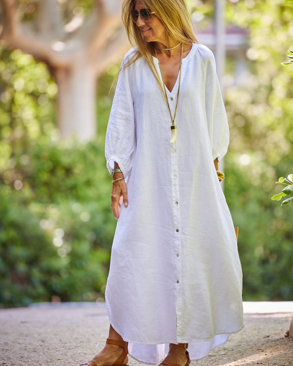 Lena - Lightweight Linen Dress