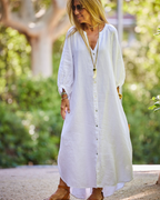 Lena - Lightweight Linen Dress