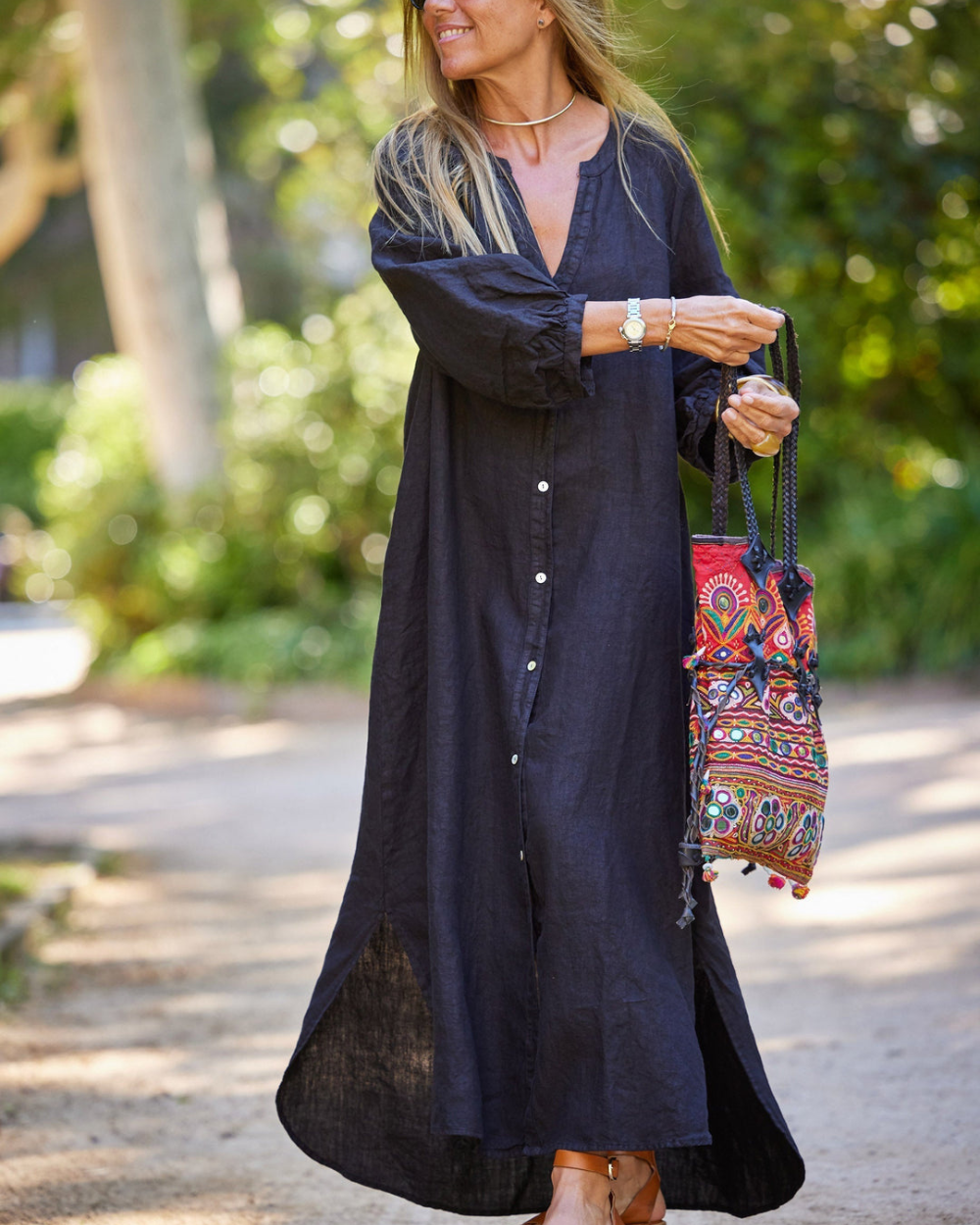 Lena - Lightweight Linen Dress
