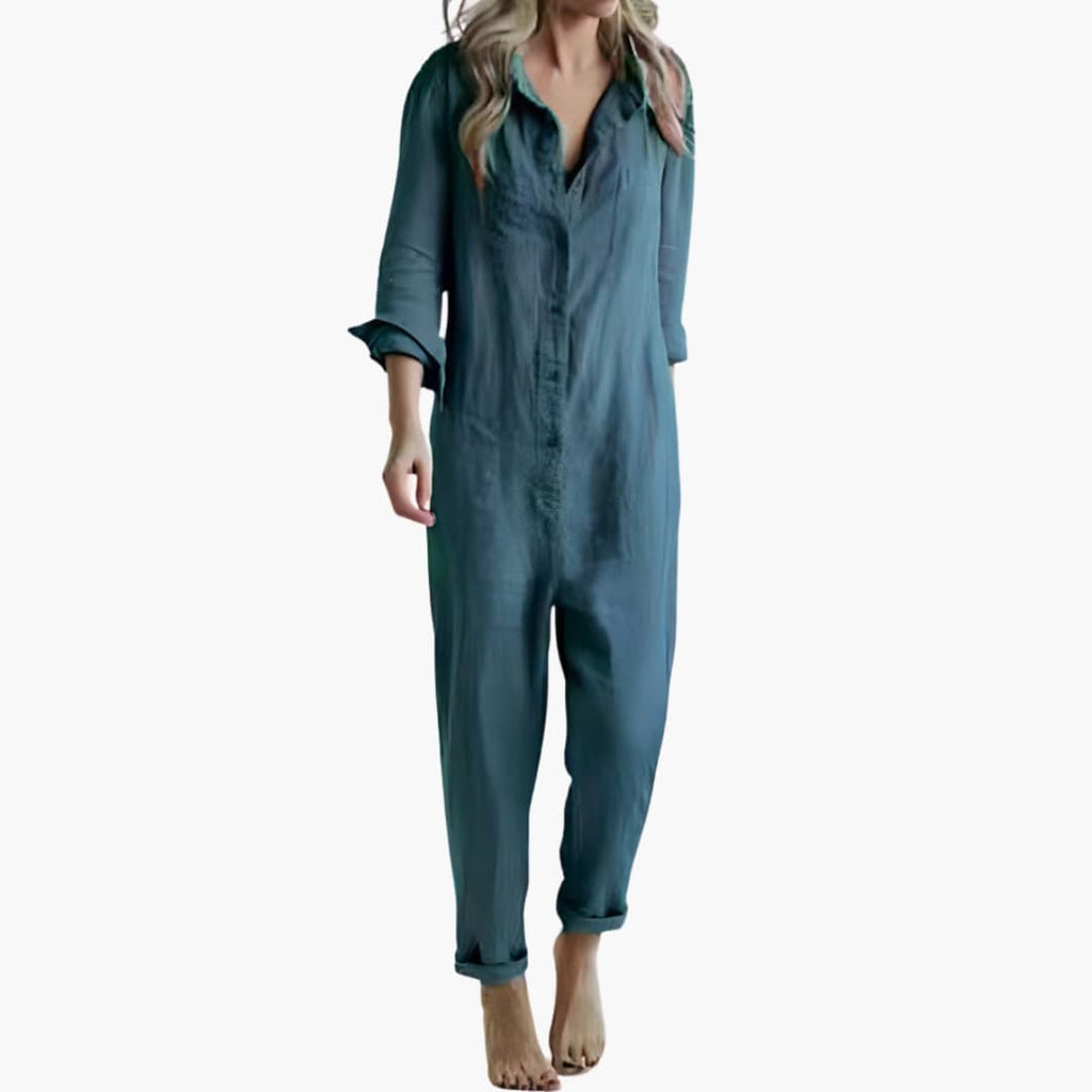 Martha - Elegant Long Sleeve Jumpsuit