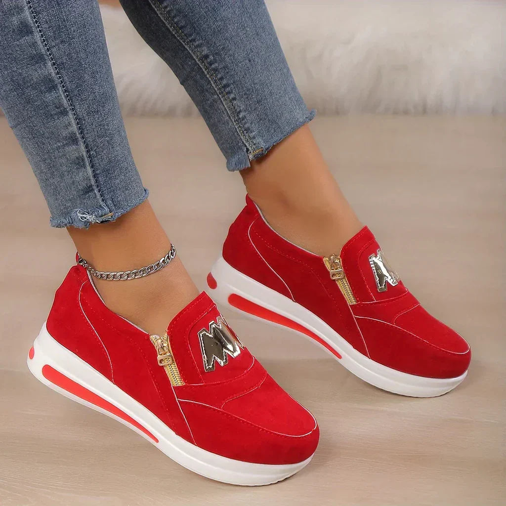 Eunice - Cushioned Comfort Platform Sneakers