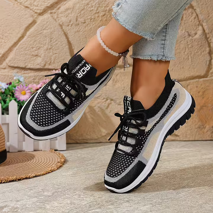 Ria - Breathable Mesh Gradient Sneakers
