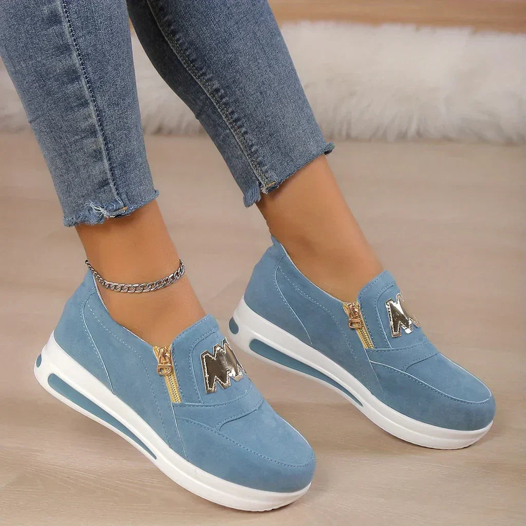 Eunice - Cushioned Comfort Platform Sneakers