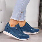 Herrie - Zip-Up Cushioned Comfort Sneakers