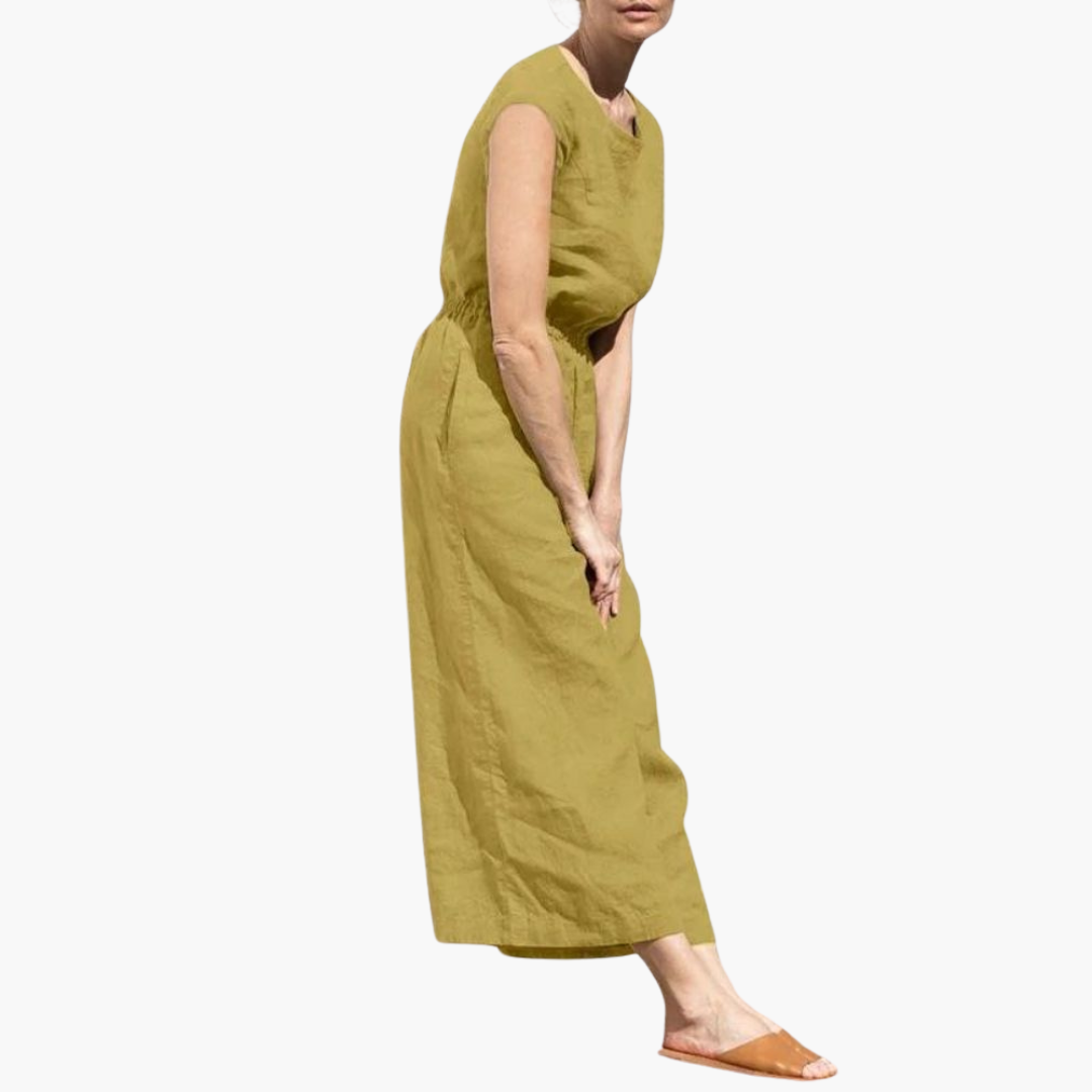 Maya - Sleeveless Casual Jumpsuit