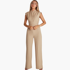 Zara - Full-Length Wide-Leg Jumpsuit