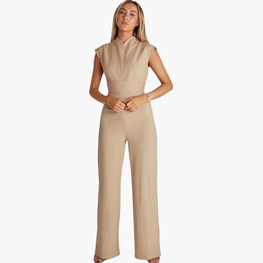 Zara - Full-Length Wide-Leg Jumpsuit