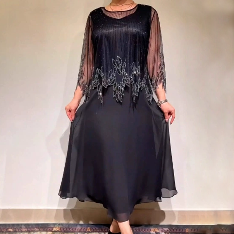Louisa - Flowing Elegant Midi Dress