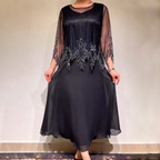 Louisa - Flowing Elegant Midi Dress