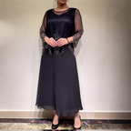 Louisa - Flowing Elegant Midi Dress