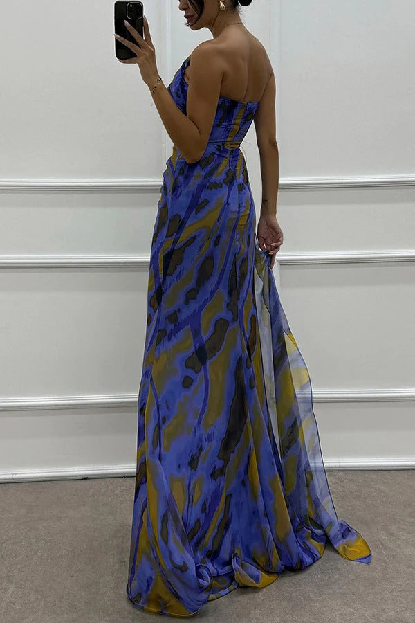Wendy - Vibrant Draped Dress