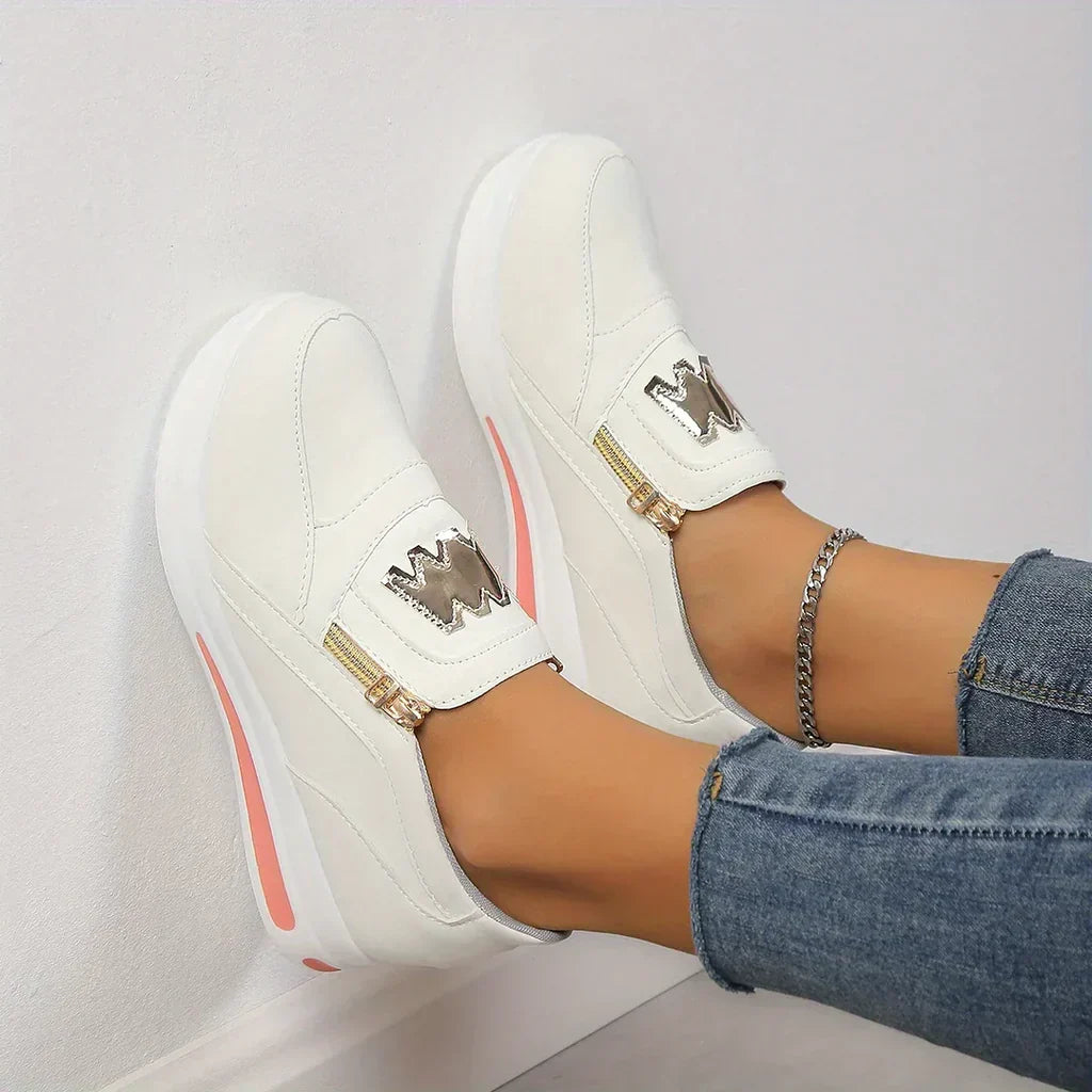 Eunice - Cushioned Comfort Platform Sneakers