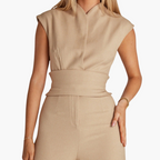 Zara - Full-Length Wide-Leg Jumpsuit