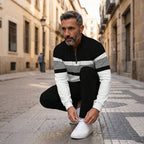 Joey - Graphic Print Pullover and Pants Set
