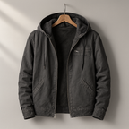 Alexx - Sherpa-Lined Canvas Jacket