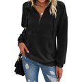 Reena – Cozy Half-Zip Fleece Sweatshirt