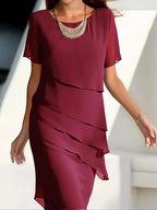 Mildred - Timeless Layered Elegant Dress