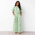 Jenny - Embroidered Two-Piece Summer Set