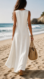 Kendall – Minimalist Flowing Maxi Dress