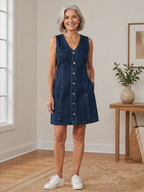 Shainna - Denim Mini Dress