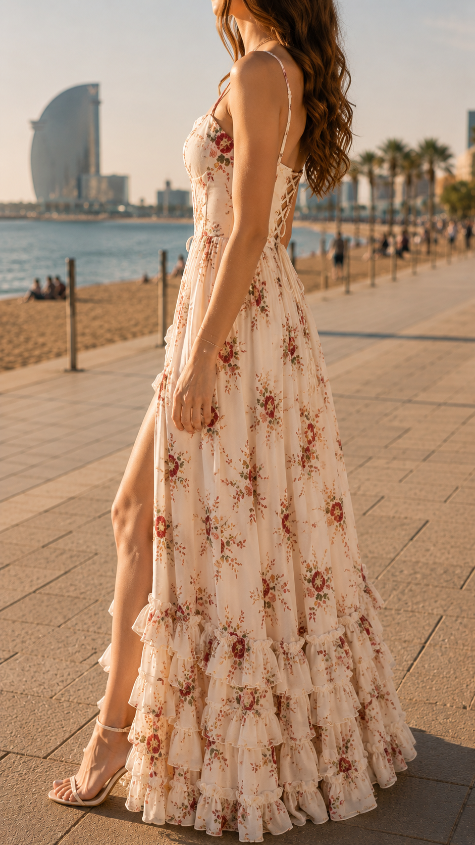 Gabriel - Long Romantic-Inspired Maxi Dress