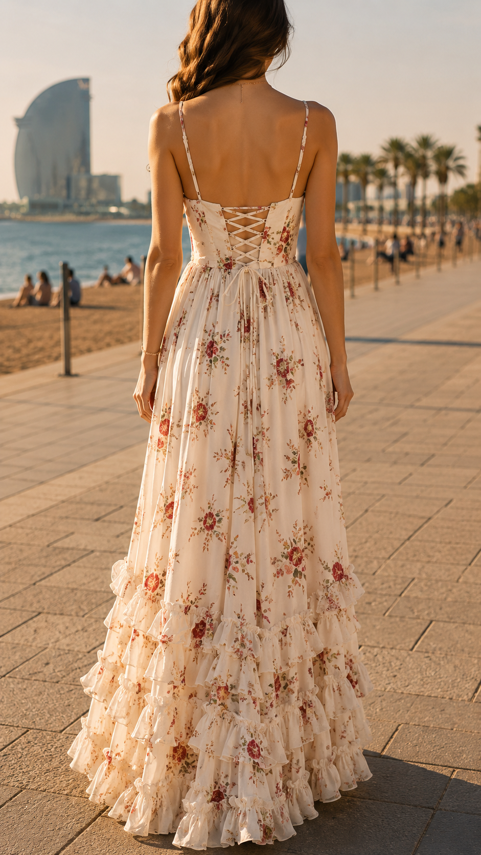 Gabriel - Long Romantic-Inspired Maxi Dress