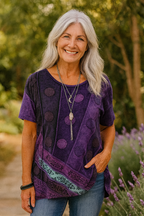 Callia - Artistic Flowing Top