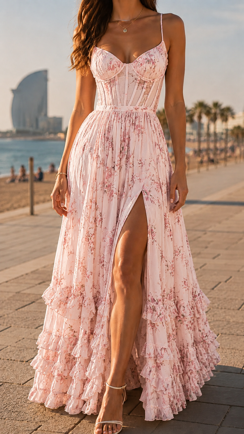 Gabriel - Long Romantic-Inspired Maxi Dress