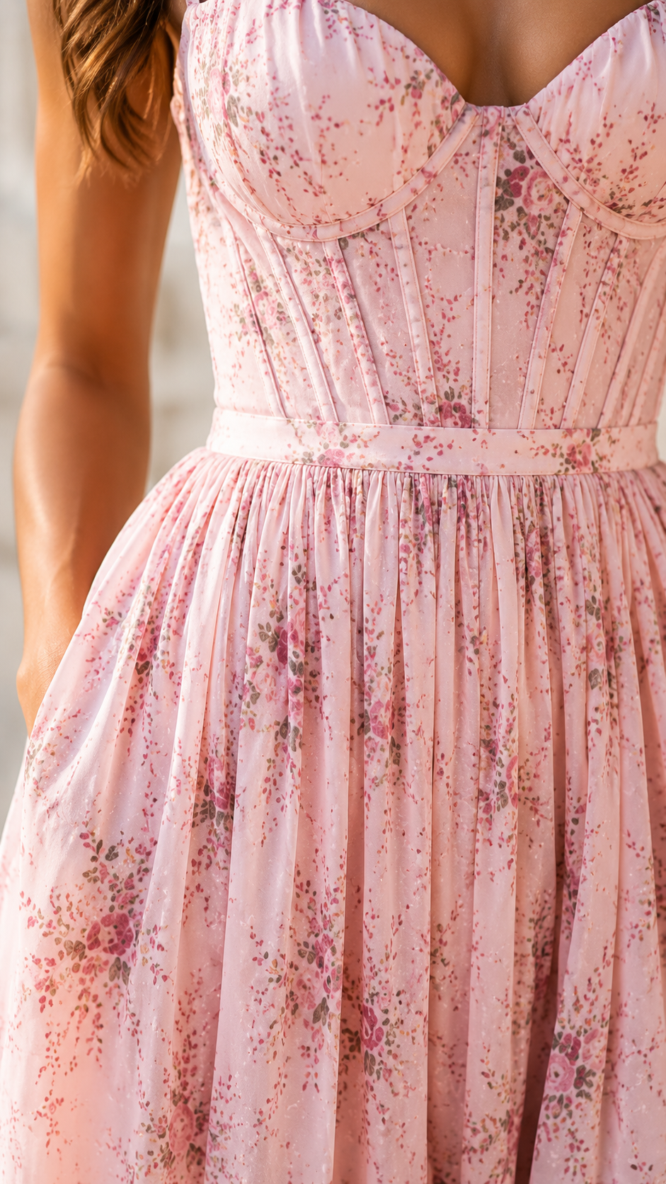 Gabriel - Long Romantic-Inspired Maxi Dress