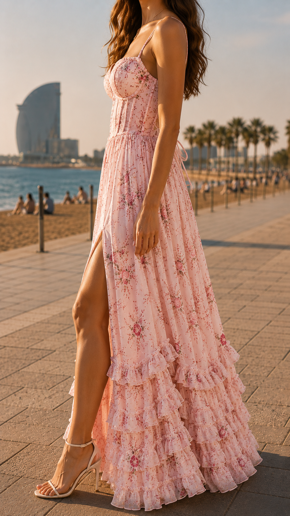 Gabriel - Long Romantic-Inspired Maxi Dress