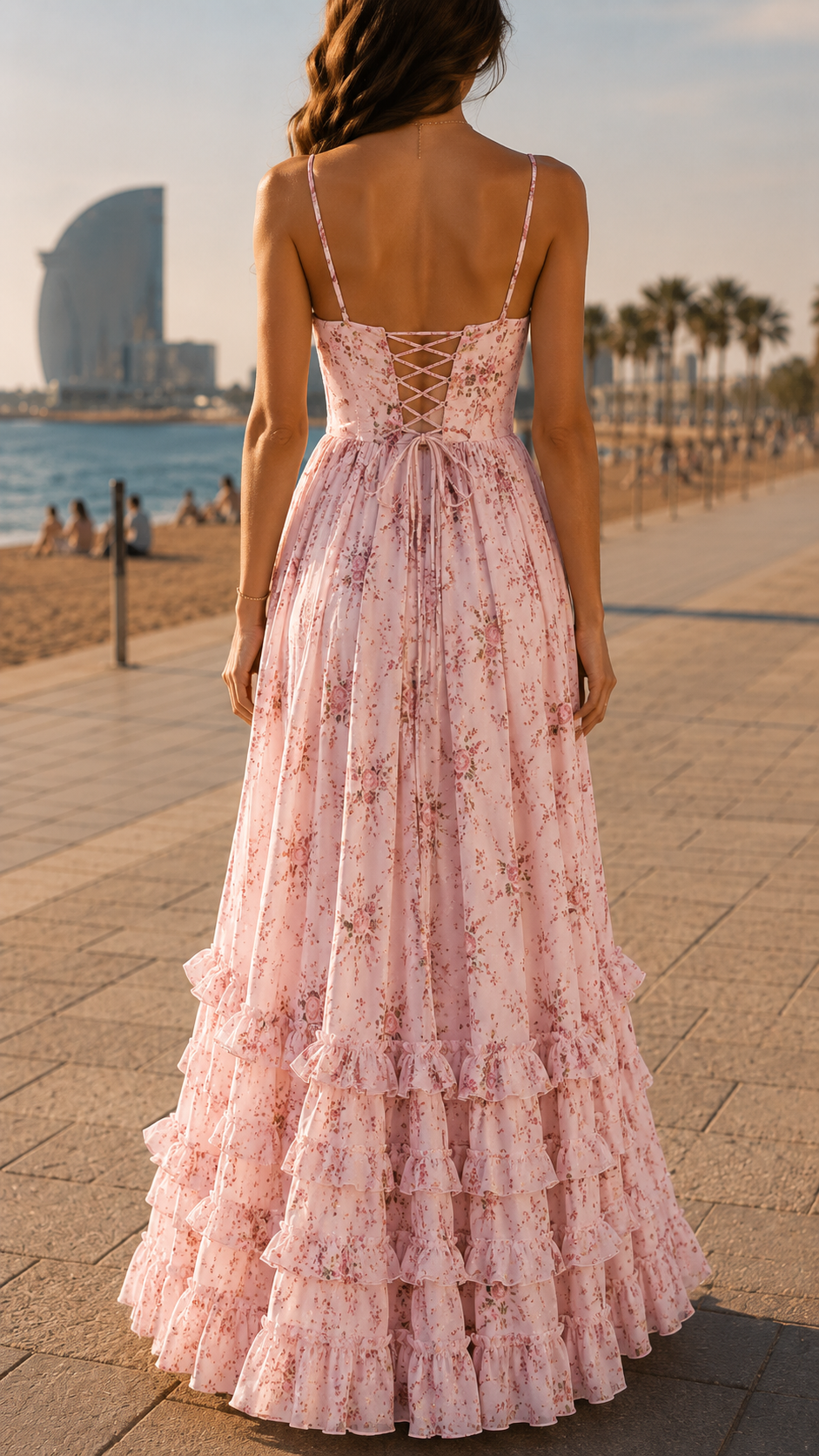 Gabriel - Long Romantic-Inspired Maxi Dress