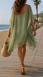 Dana  – Boho Chic Mediterranean Mini Dress