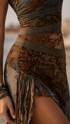 Adelline – Boho Chic Asymmetric Dress