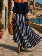 Elodie - Off-Shoulder Top and Skirt Set