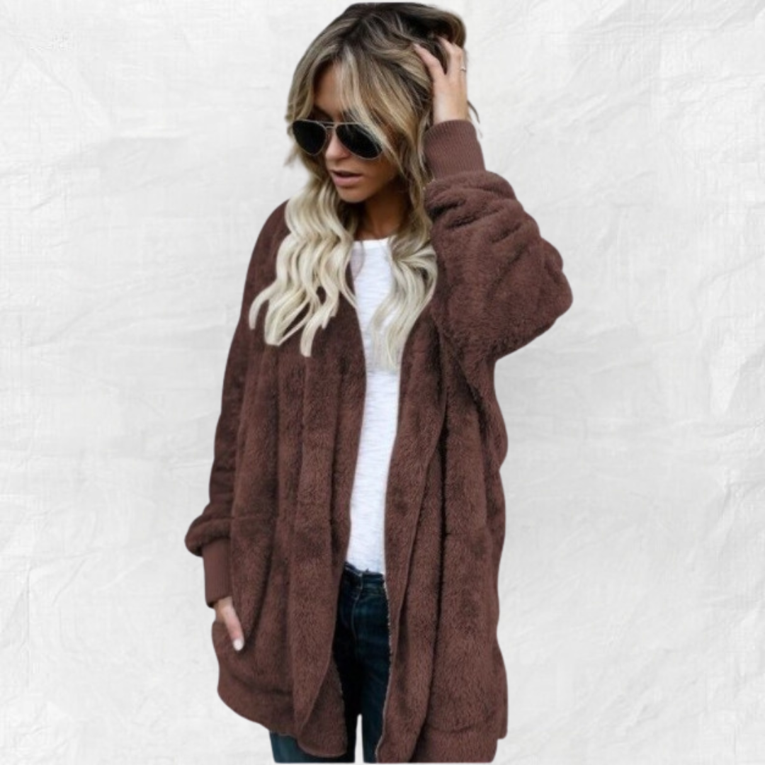 Ally - Double Fleece Cardigan