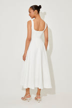 Leah - Timeless Flowy Midi Dress