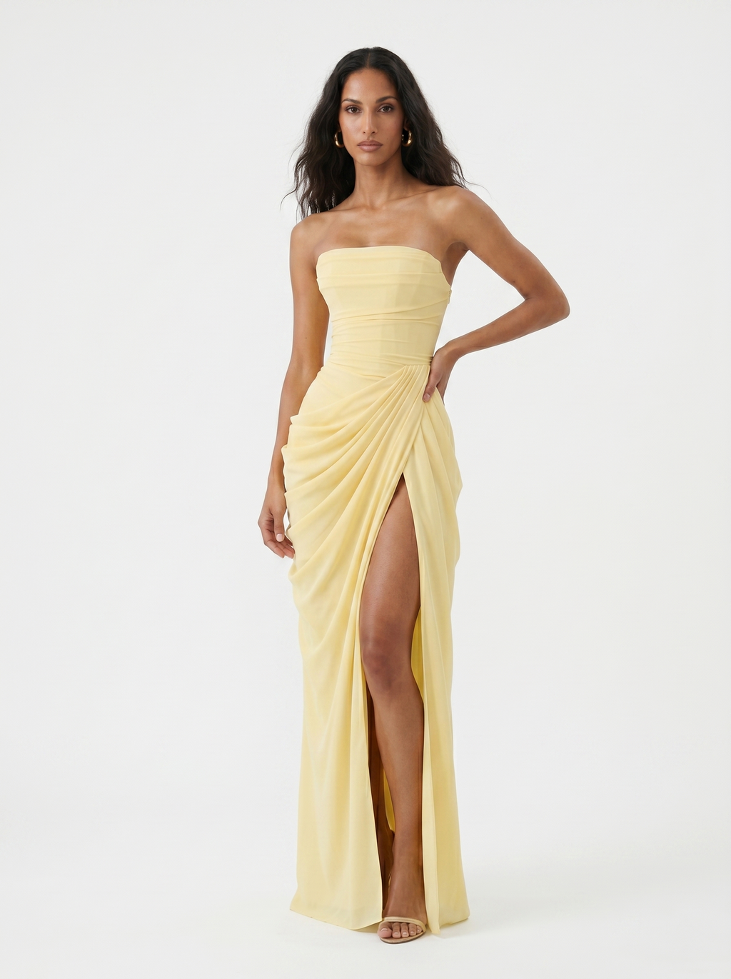 Jenesse - Elegant Chiffon Party Dress