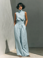 Kylie - Minimalist Cotton & Linen Set