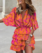 Ria - Floral Midi Dress