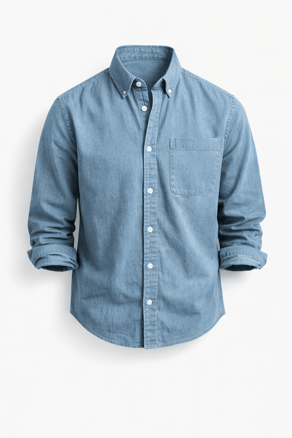 Lawrence - Structured Button-Up Shirt