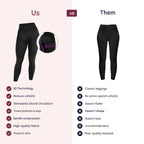 Lairra - 3D Textured Shaping Leggings
