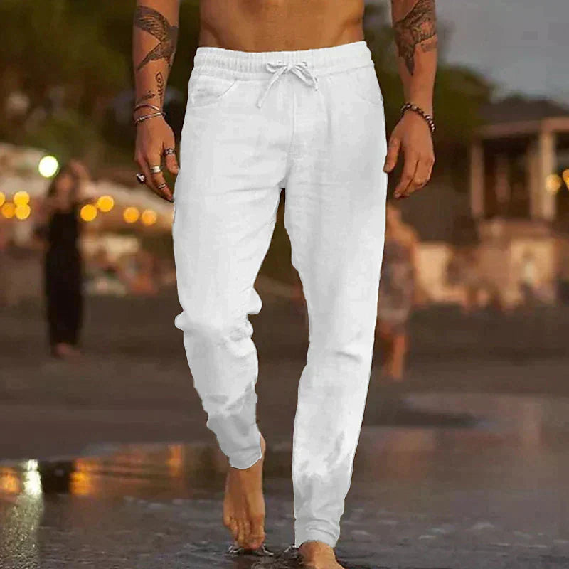 Jerald - Linen Beach Pants