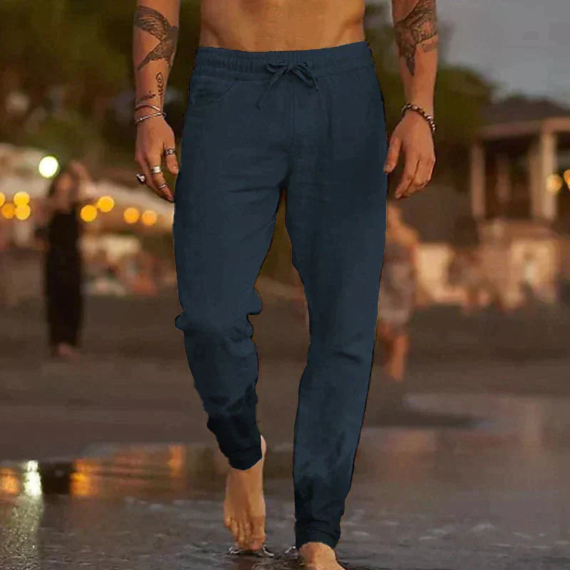 Jerald - Linen Beach Pants