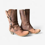 Almera - Timeless Leather-Look Boots