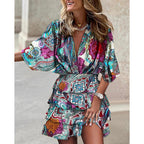 Ria - Floral Midi Dress
