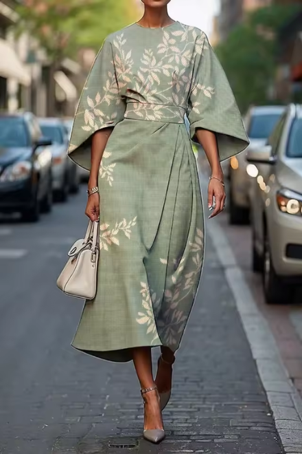 Chelsea - Elegant Floral Flowy Dress