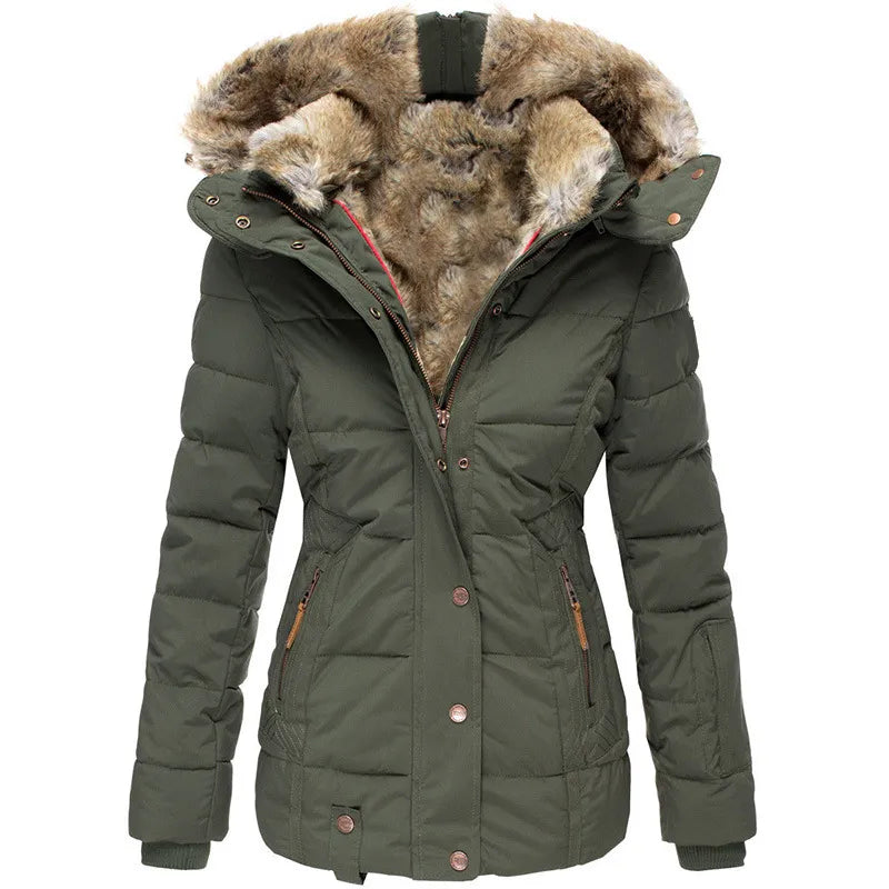 Arlena - Hooded Insulated Winter Parka