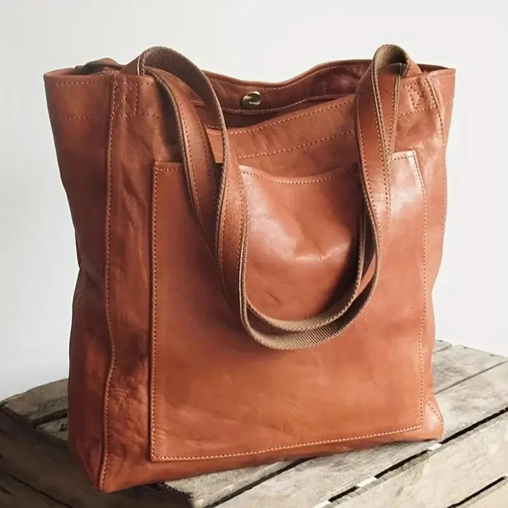 Lorenne - Modern Leather-Look Shoulder Bag