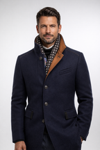Raffi - Wool Blend Overcoat