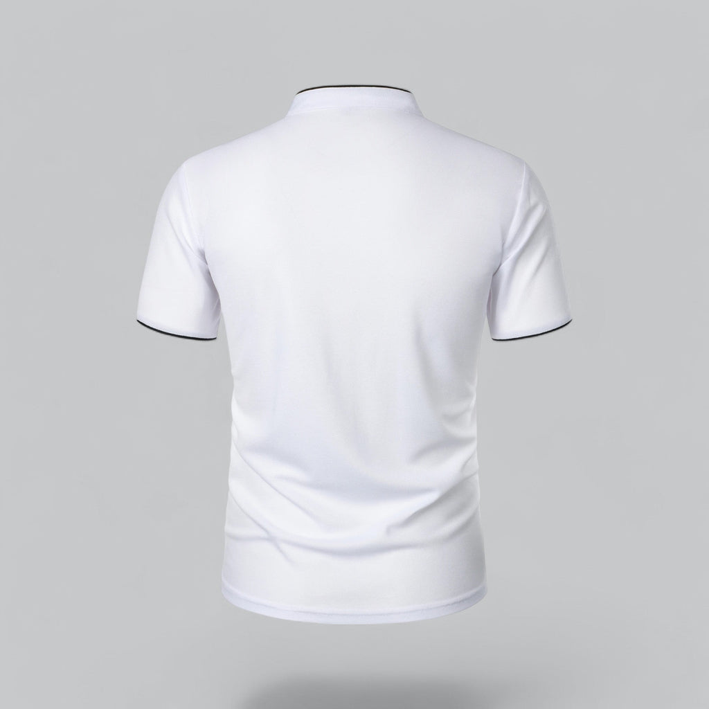 Wilfred - Collarless Polo Shirt